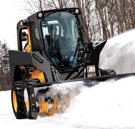 hydraulic skid steer snowblower|high flow skid steers snow blower.